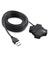 GreenConnect USB 2.0 с кабелем 10 метров и 4xUSB